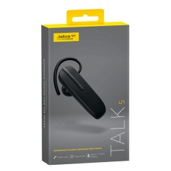 Jabra Talk 5 Hands free device 9.7 g Black Volume control 25.5 cm 54.3 cm 16.3 cm