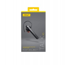 Jabra Talk 45 Hands free device Noise-canceling 7.2 g Black Volume control 24.2 cm 57.4 cm 15.4 cm