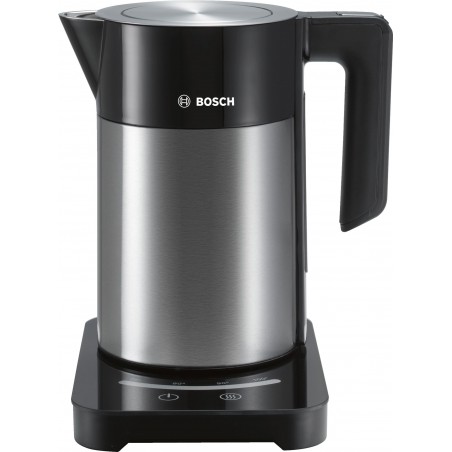 Bosch Kettle TWK7203 With electronic control 2200 W 1.7 L Stainless steel 360 rotational base Stainless steel/ black