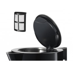 Bosch Kettle TWK7203 With electronic control 2200 W 1.7 L Stainless steel 360 rotational base Stainless steel/ black