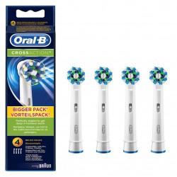 Oral-B Toothbrush replacement EB50-4 Heads For adults Number of brush heads included 4 Number of teeth brushing modes Does not a