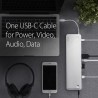 Aten USB-C Multiport Dock with Power Pass-Through Aten USB-C USB-C Multiport Dock with Power Pass-Through