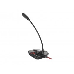 Genesis Gaming microphone Radium 100 Black and red USB 2.0