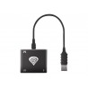 GENESIS TIN 200 Mouse/Keyboard Adapter For XONE/PS4/PS3/Switch Console, Black Genesis