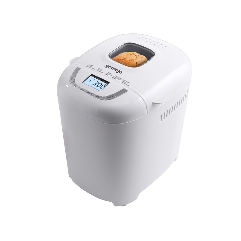 Gorenje Bread maker BM910WII Power 550 W Number of programs 15 Display LCD White Gorenje Bread maker BM910WII Power 550 W Number of programs 15 Display LCD White