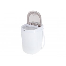 Adler Mini washing machine AD 8055 Top loading Washing capacity 3 kg Depth 37 cm Width 36 cm White