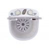 Adler Mini washing machine AD 8055 Top loading Washing capacity 3 kg Depth 37 cm Width 36 cm White