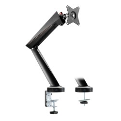 Logilink Desk Mount 17-32 " Tilt, swivel, level adjustment, rotate Maximum weight (capacity) 8 kg Black/Red