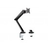 Logilink Desk Mount 17-32 " Tilt, swivel, level adjustment, rotate Maximum weight (capacity) 8 kg Black/Red