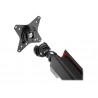 Logilink Desk Mount 17-32 " Tilt, swivel, level adjustment, rotate Maximum weight (capacity) 8 kg Black/Red