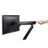 Logilink Desk Mount 17-32 " Tilt, swivel, level adjustment, rotate Maximum weight (capacity) 8 kg Black/Red