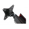 Logilink Desk Mount 17-32 " Tilt, swivel, level adjustment, rotate Maximum weight (capacity) 8 kg Black/Red