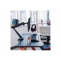 Logilink Desk Mount 17-32 " Tilt, swivel, level adjustment, rotate Maximum weight (capacity) 8 kg Black/Red