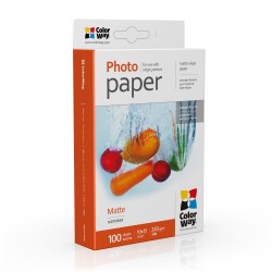 ColorWay PM2201004R Matte Photo Paper White 10 x 15 cm 220 g/m 