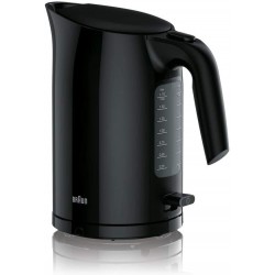 Braun Kettle WK3100BK PurEase Standard 2200 W 1.7 L Plastic 360 rotational base Black