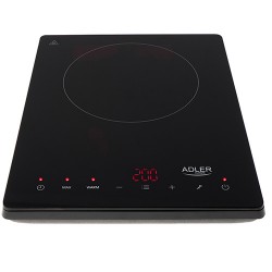 Adler Hob AD 6513 Number of burners/cooking zones 1 LCD Display Black Induction