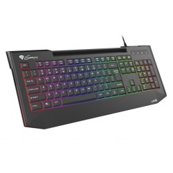 Genesis LITH 400 Gaming keyboard Number of backlight modes: 9 Response time: 8 ms Wrist rest RGB LED light US Wired