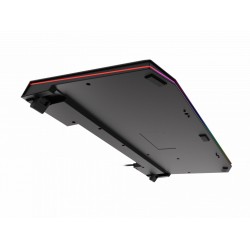 Genesis LITH 400 Gaming keyboard Number of backlight modes: 9 Response time: 8 ms Wrist rest RGB LED light US Wired