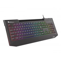 Genesis LITH 400 Gaming keyboard Number of backlight modes: 9 Response time: 8 ms Wrist rest RGB LED light US Wired
