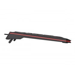 Genesis LITH 400 Gaming keyboard Number of backlight modes: 9 Response time: 8 ms Wrist rest RGB LED light US Wired