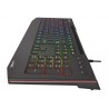 Genesis LITH 400 Gaming keyboard Number of backlight modes: 9 Response time: 8 ms Wrist rest RGB LED light US Wired