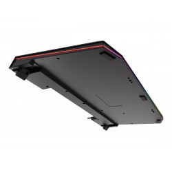 Genesis LITH 400 Gaming keyboard Number of backlight modes: 9 Response time: 8 ms Wrist rest RGB LED light US Wired
