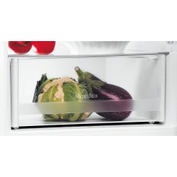 INDESIT Refrigerator LI6 S1E W Energy efficiency class F Free standing Combi Height 158.8 cm Fridge net capacity 197 L Freezer n
