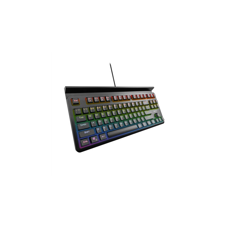 NOXO Specter Gaming keyboard Mechanical Mechanical switches with noticeable tactile and audible feedback Individually backlit ke