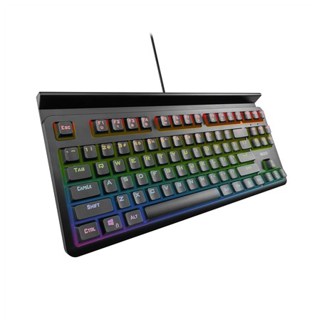 NOXO Specter Gaming keyboard Mechanical Mechanical switches with noticeable tactile and audible feedback Individually backlit ke