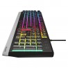 Genesis Rhod 300 RGB Gaming keyboard Spill resistant Durable body Multimedia Keys Non-slip rubber feet Folding feet RGB LED ligh