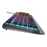 Genesis Rhod 300 RGB Gaming keyboard Spill resistant Durable body Multimedia Keys Non-slip rubber feet Folding feet RGB LED ligh