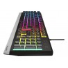 Genesis Rhod 300 RGB Gaming keyboard Spill resistant Durable body Multimedia Keys Non-slip rubber feet Folding feet RGB LED ligh