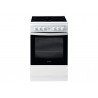 INDESIT Cooker IS5V8GMW/E Hob type Vitroceramic Oven type Electric White Width 50 cm Grilling 57 L Depth 60 cm