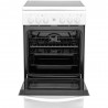 INDESIT Cooker IS5V8GMW/E Hob type Vitroceramic Oven type Electric White Width 50 cm Grilling 57 L Depth 60 cm