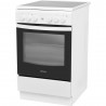 INDESIT Cooker IS5V8GMW/E Hob type Vitroceramic Oven type Electric White Width 50 cm Grilling 57 L Depth 60 cm