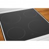 INDESIT Cooker IS5V8GMW/E Hob type Vitroceramic Oven type Electric White Width 50 cm Grilling 57 L Depth 60 cm