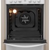 INDESIT Cooker IS5V8GMW/E Hob type Vitroceramic Oven type Electric White Width 50 cm Grilling 57 L Depth 60 cm
