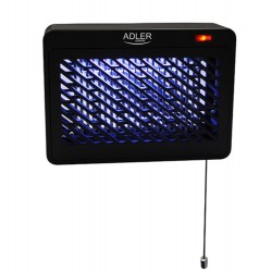 Adler Mosquito killer lamp UV AD 7938 9 W Lures with UV light, electrocute insects with high voltage, stores dead insects for di