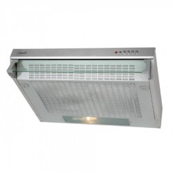 CATA Hood F-2050 X/L Conventional Energy efficiency class C Width 60 cm 195 m /h Mechanical control LED Inox