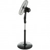 Adler Fan AD 7323b Stand Fan Number of speeds 3 90 W Oscillation Diameter 40 cm Black