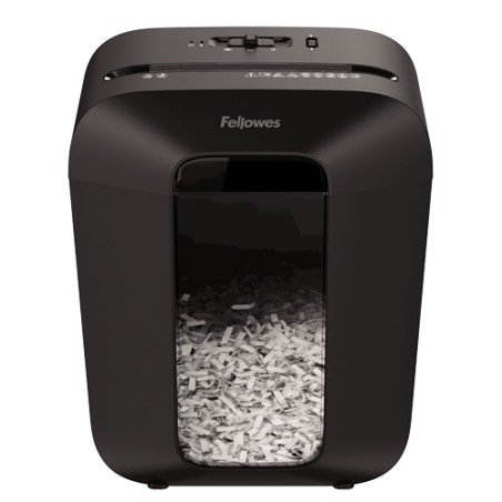 Fellowes Powershred LX50 Black 17 L Credit cards shredding Cross-Cut Shredder Paper handling standard/output 9 sheets per pass W
