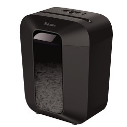 Fellowes Powershred LX50 Black 17 L Credit cards shredding Cross-Cut Shredder Paper handling standard/output 9 sheets per pass W