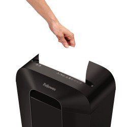 Fellowes Powershred LX50 Black 17 L Credit cards shredding Cross-Cut Shredder Paper handling standard/output 9 sheets per pass W