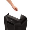 Fellowes Powershred LX50 Black 17 L Credit cards shredding Cross-Cut Shredder Paper handling standard/output 9 sheets per pass W