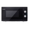 Sharp Microwave Oven with Grill YC-MG01E-B Free standing 800 W Grill Black