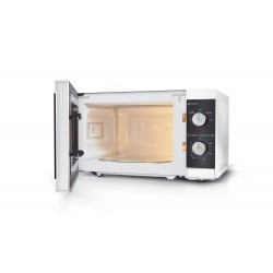 Sharp Microwave Oven YC-MS01E-W Free standing 800 W White