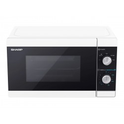 Sharp Microwave Oven YC-MS01E-W Free standing 800 W White