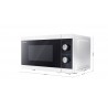 Sharp Microwave Oven YC-MS01E-W Free standing 800 W White