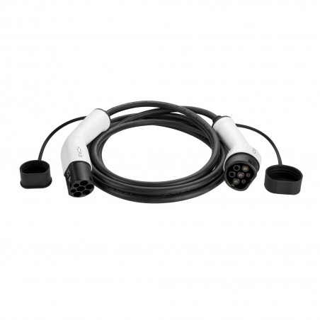 EV+ Charging Cable Type 2 to Type 2 32A 3 Phase 8m EV+ EV-CB-T2-32-3P-W-8m EV+ Charging Cable Type 2 to Type 2 32A 3 Phase 8 m