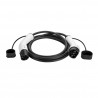 EV+ Charging Cable Type 2 to Type 2 32A 3 Phase 8m EV+ EV-CB-T2-32-3P-W-8m EV+ Charging Cable Type 2 to Type 2 32A 3 Phase 8 m
